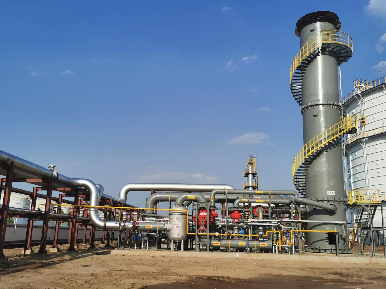 Kelida Petrochemical Technology Co., Ltd. VOCs upgrading project